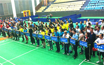 潜能集团工会组队参加大渡口区“安康杯”职工乒乓球比赛