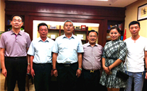 清华大学教授张方月一行来潜能集团考察调研