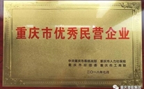 热烈祝贺潜能集团荣获重庆市优秀民营企业称号