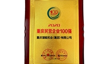 喜讯：潜能集团再获重庆民营企业100强殊荣