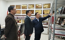 中国银行重庆分行赵忠滨行长一行莅临潜能集团总部调研