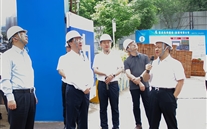 大渡口区四大班子领导调研潜能中心项目建设 聚力打造重庆西部新名片